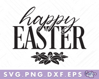 Happy Easter Svg