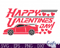 Happy Valentine's Day | Race Car