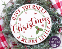 Christmas Round Sign Bundle 1