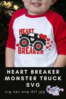 Heart Breaker Svg, Monster Truck