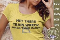 Train Wreck Svg, Funny Svg