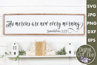 His Mercies Are New Every Morning