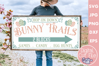 Hop On Down The Bunny Trail Svg File