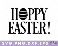 Hoppy Easter Svg