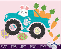 Easter Monster Truck Svg