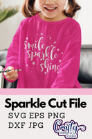 Smile Sparkle Shine, Sparkle Svg