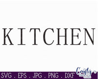 Kitchen Svg