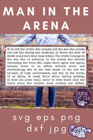 The Man In The Arena | Teddy Roosevelt