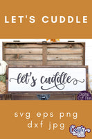 Let's Cuddle Svg