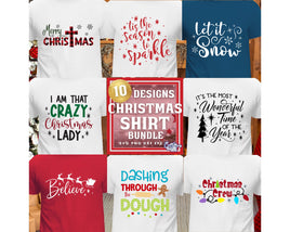 Christmas Shirt Svg Bundle