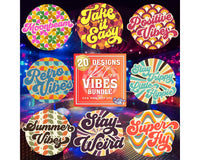 Retro Vibes Svg Bundle