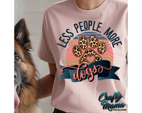 Less People More Dogs Paw Png