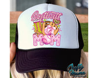 Softball Mom Coquette Bow Png