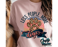 Less People More Dogs Paw Png