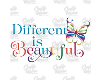 Different Is Beautiful Png