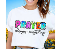 Prayer Changes Everyting PNG