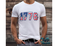 Faux Embroidered 1776 Png