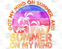 Summer On My Mind Png