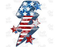 4th Of July Lightning Bolt Png