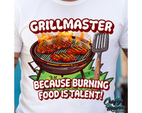 Grill Because Burning Food Is Talent Png