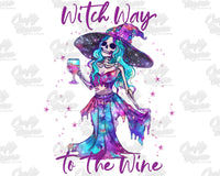 Witch Way To The Wine Png