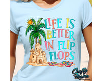 Life Is Better In Flip Flops Png