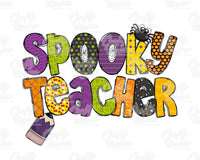 Spooky Teacher Png