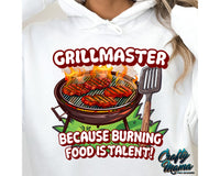 Grill Because Burning Food Is Talent Png