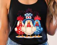 Patriotic Chickens Png