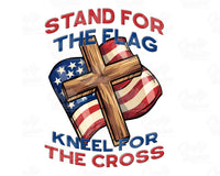 Stand For The Flag Kneel For The Cross Png