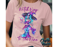 Witch Way To The Wine Png