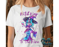 Witch Way To The Wine Png