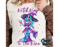 Witch Way To The Wine Png