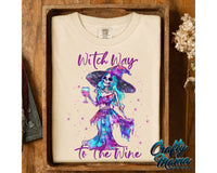 Witch Way To The Wine Png