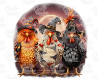 Spooky Chickens Png