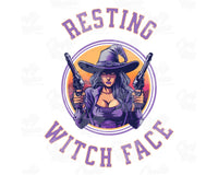 Resting Witch Face Png