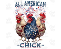 All American Chick Png