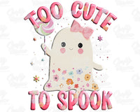 Too Cute To Spook Png