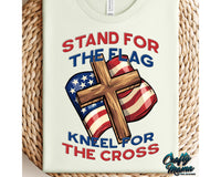 Stand For The Flag Kneel For The Cross Png