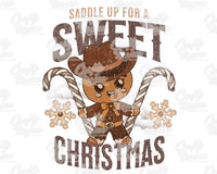 Cowboy Gingerbread Man Png