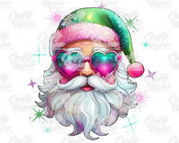 Groovy Christmas Santa Png