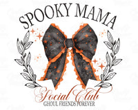 Spooky Mama Social Club Png