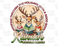 Reindeer Reading Png