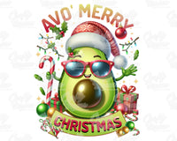 Avocado Santa Png