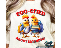 Eggcited About Learning Png