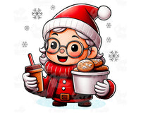 Cute Mrs. Claus Png