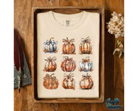 Coquette Fall Pumpkins Png