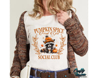 Pumpkin Spice Social Club Png