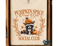 Pumpkin Spice Social Club Png