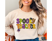 Spooky Teacher Png